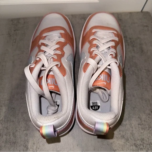 Nike Court Borough Low 2 SE Size 4.5Y - Picture 5 of 8